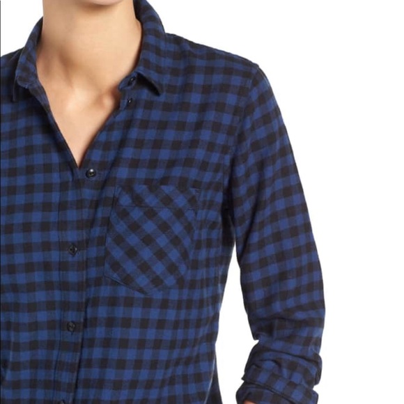 Madewell Blue Buffalo Slim Tomboy Button Down - Picture 4 of 4